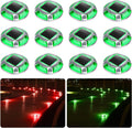 AGPTEK Solar Driveway Lights Outdoor 12 Pack for Pathway Safety