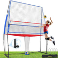 Volleyball Practice Net with Ball Return System - Adjustable 6.5-8ft