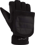 Carhartt Men's Hunt Fleece Camo Flip Mitten - Warm, Handy Winter Grip