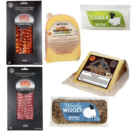 Spanish Charcuterie Board Bundle: Iberico & Artisanal Cheeses