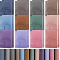 A5 PU Leather Journals 24 Pack - Colorful Tree Lined Notebooks