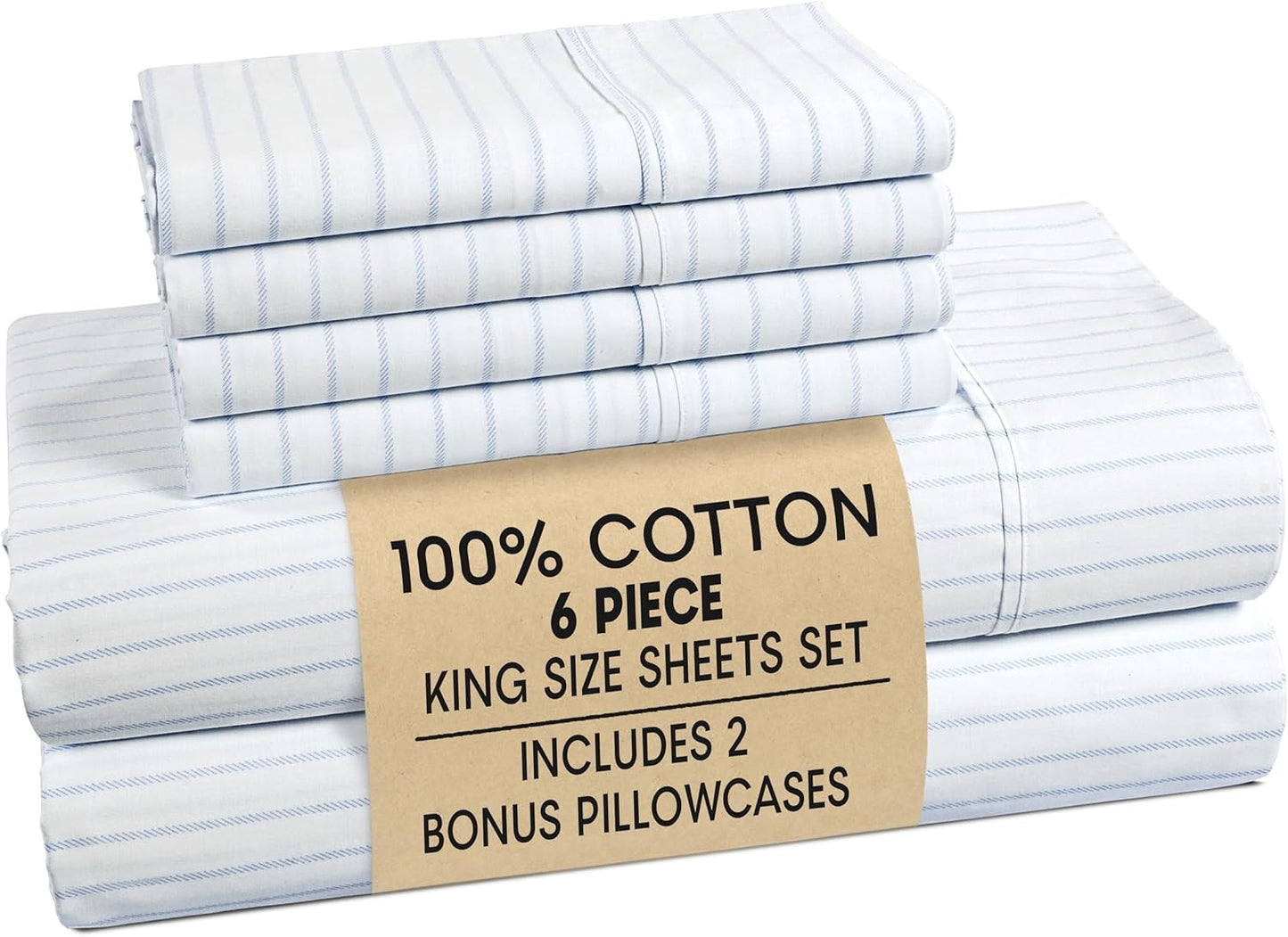 Casa Platino King Size Bed Sheets for Cozy Sleep in All Seasons