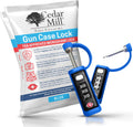 TSA Approved Tactical Gun Case Lock - Durable Travel Security