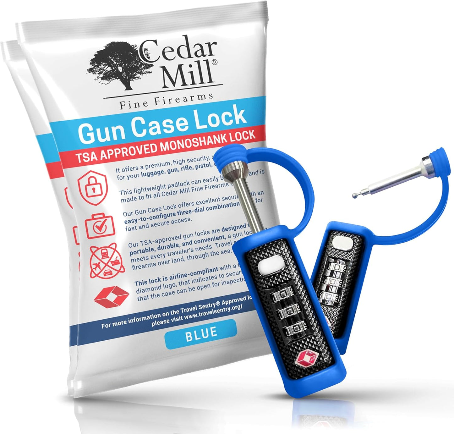 TSA Approved Tactical Gun Case Lock - Secure Your Firearms