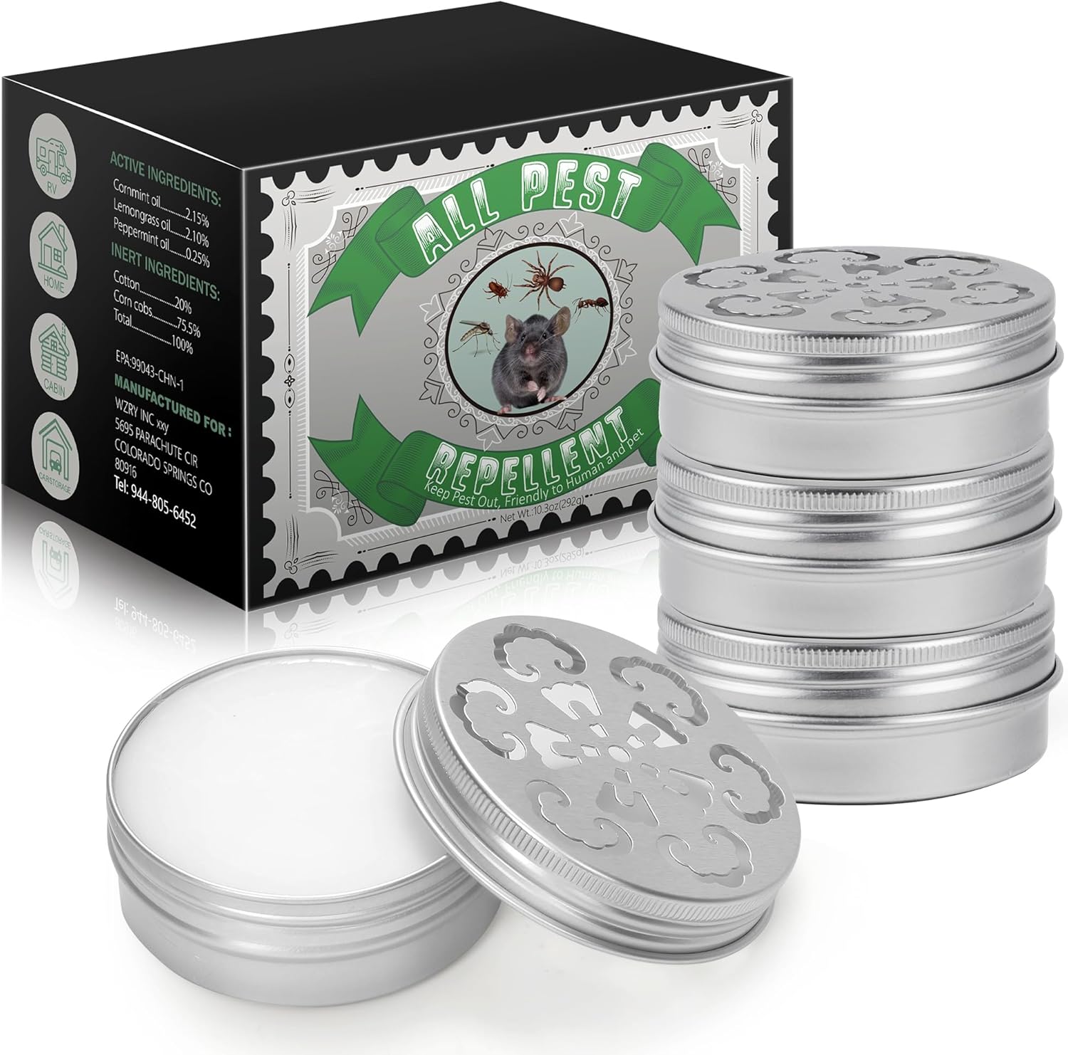 Peppermint Oil Rodent Repellent - Keep Out!