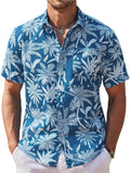 COOFANDY Mens Hawaiian Shirts for Casual Beach Style