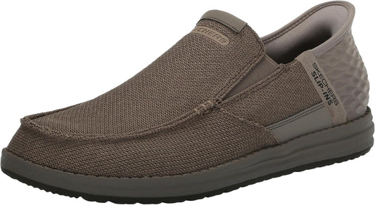 Skechers Mens Melson - Bentin Slip-On Shoes for Everyday Comfort
