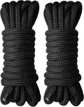 Boat Dock Lines 5/8 in x 20 ft Double Braided Nylon Rope - Durable