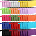 Canvas Makeup Bags 60 Pack Bulk Set - Cute DIY Cosmetic Pouches
