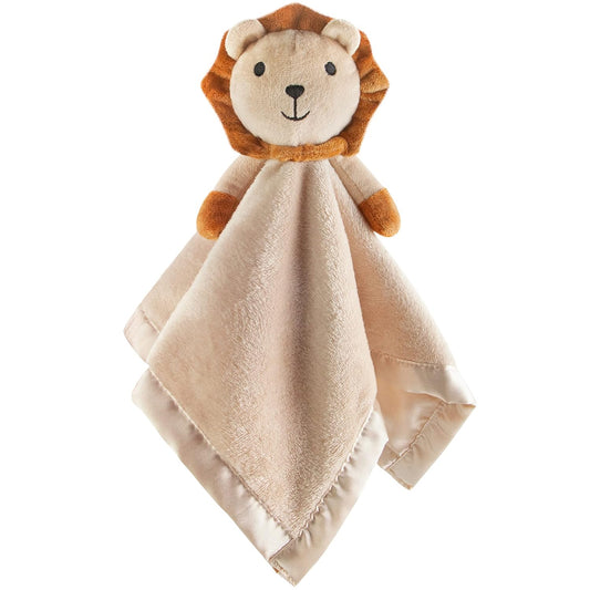 Soft Lion Lovey for Babies - 16 Inch Baby Security Blanket