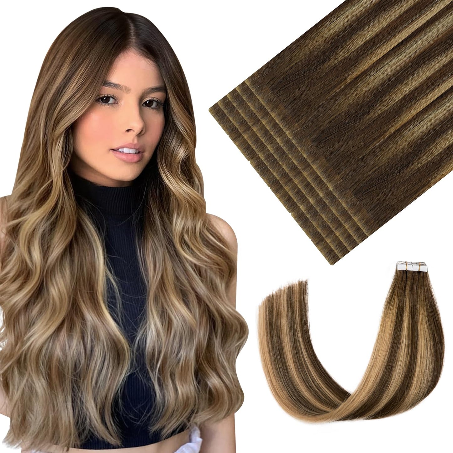 Youngsmile Injection Tape in Hair Extensions for Natural Look