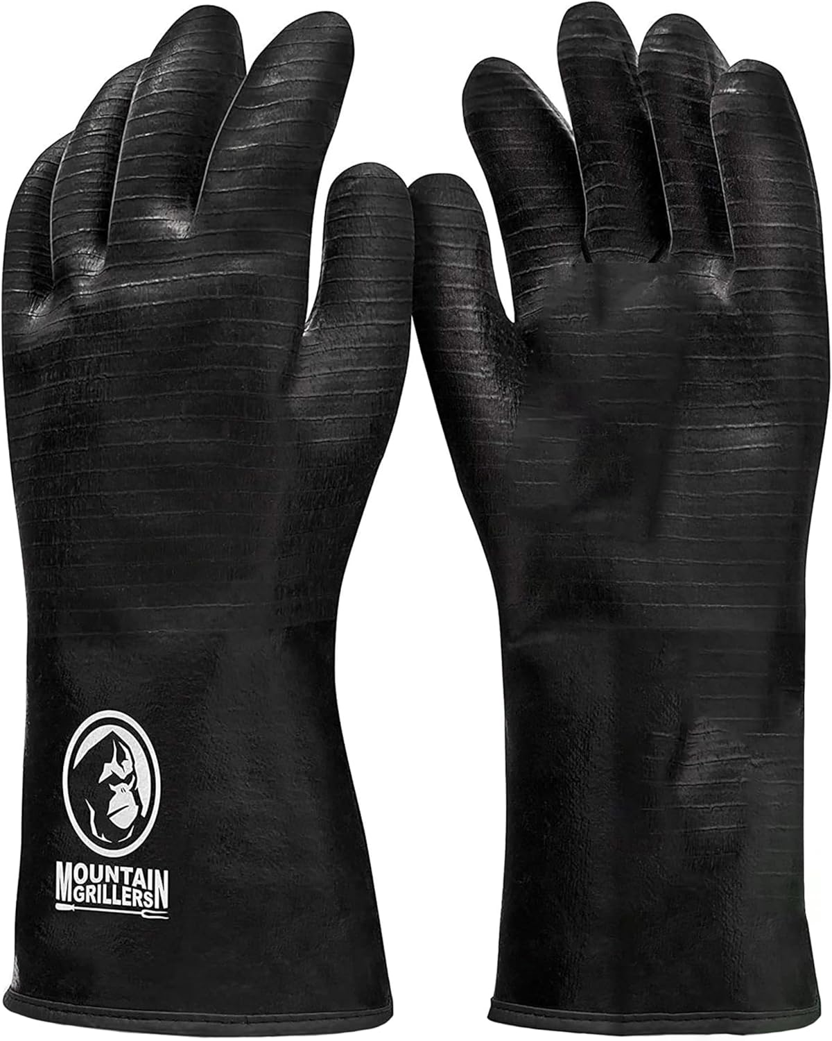 Mountain Grillers Heat-Resistant BBQ Gloves - Fireproof & Waterproof