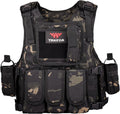 YAKEDA Outdoor Tactical Airsoft Vest Adjustable Fit Adult - Versatile