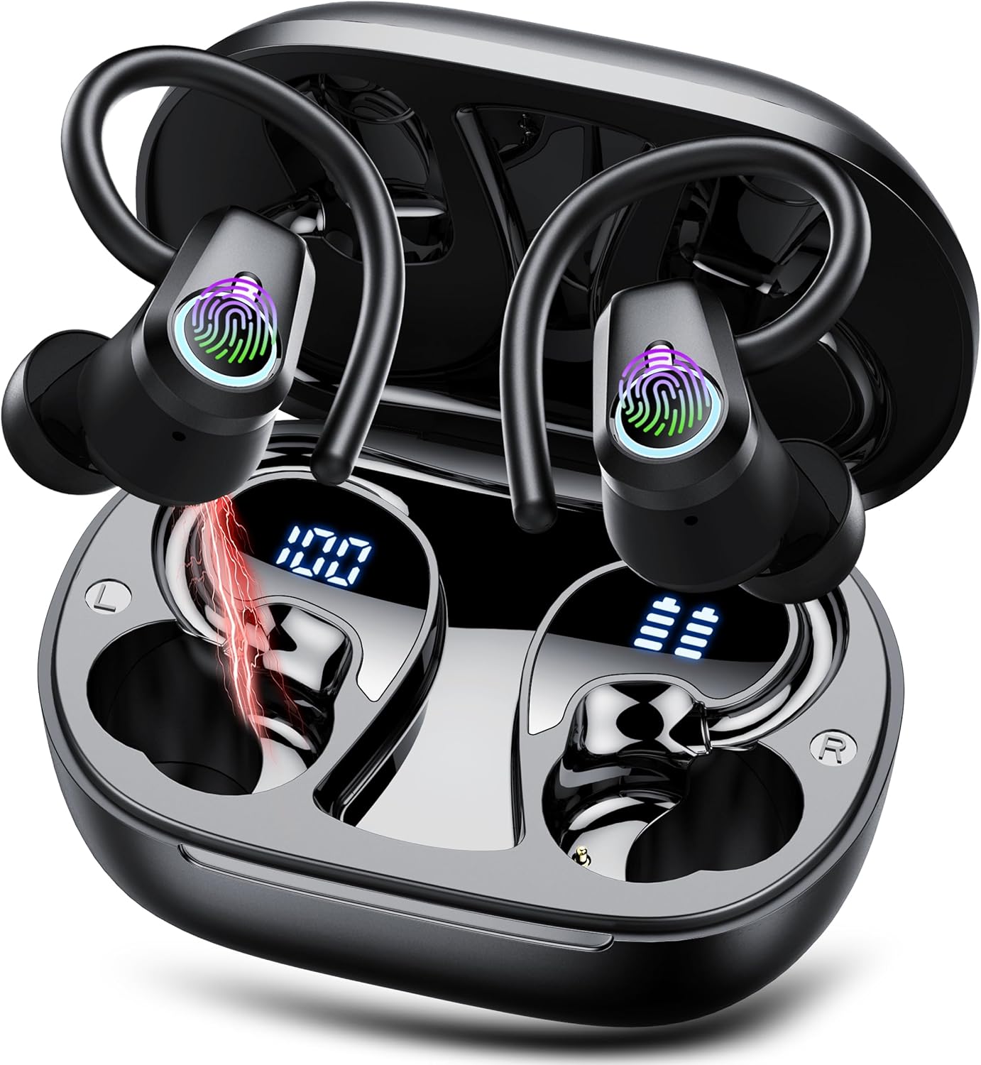 50H Playtime Sport Wireless Earbuds - HD Stereo & IP7 Waterproof!