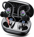 Wireless Earbuds Bluetooth 5.3 Headphones - 50H Playtime Pitch Black