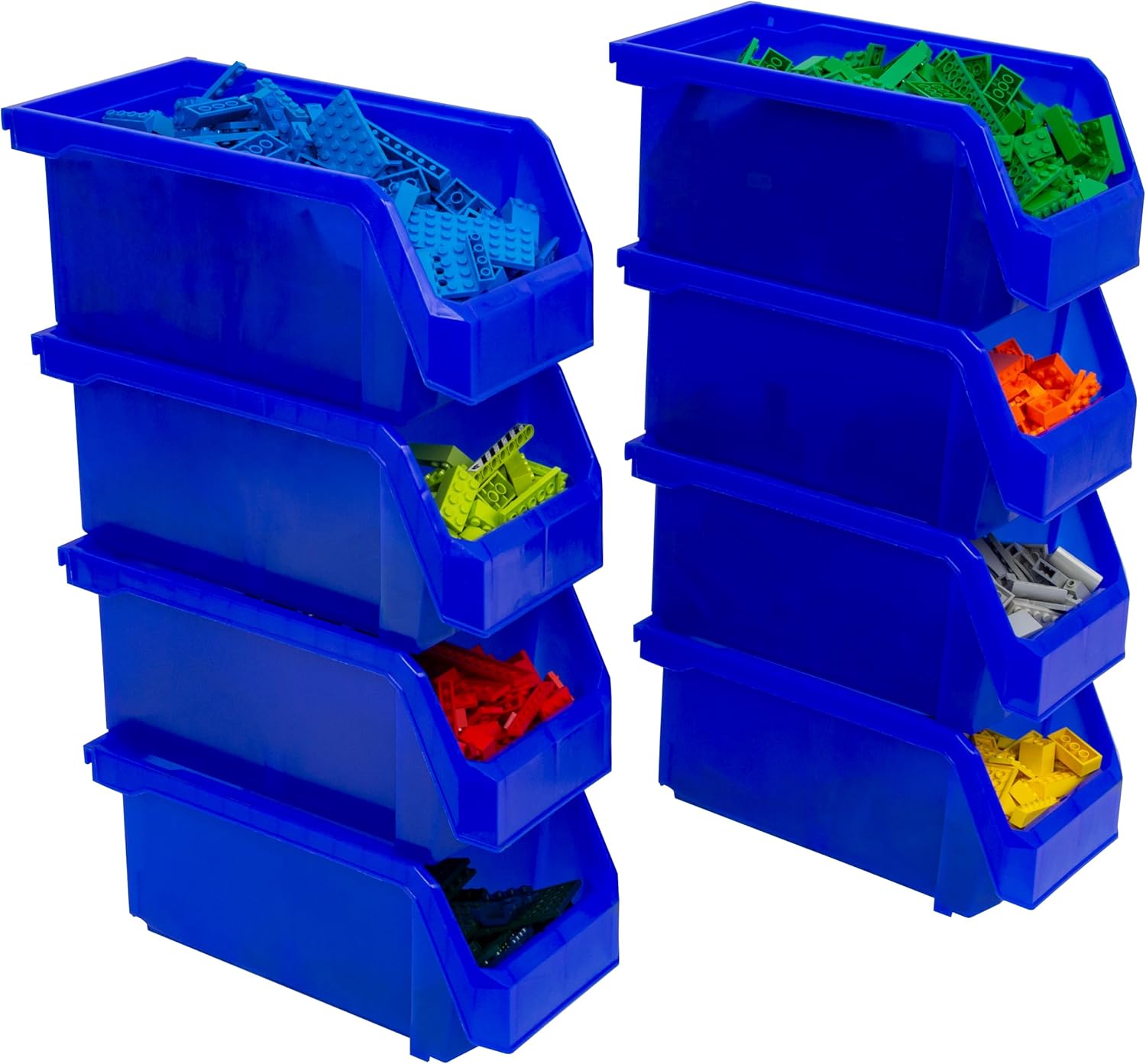 Plastic Containers for Organizing and Storage Bins for Home