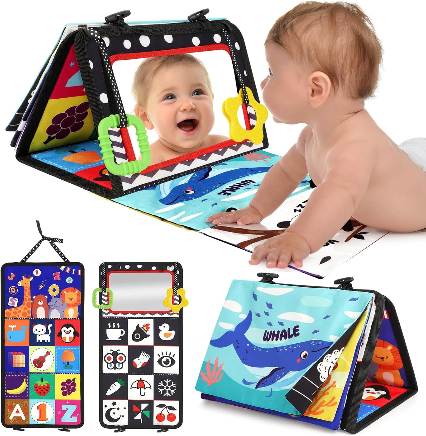 High Contrast Baby Mirror Toy by URMYWO