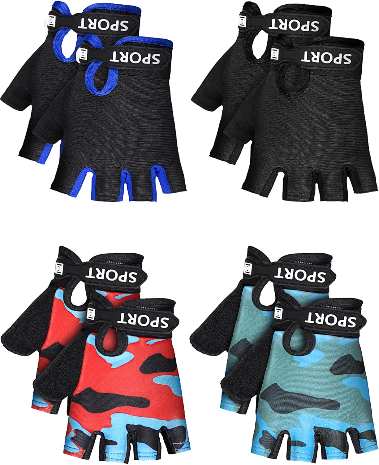 Non Slip Kids Cycling Gloves - Summer Sports Fun!