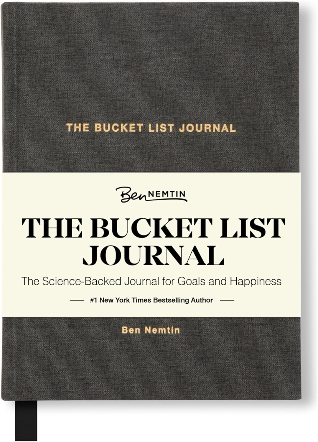 The Bucket List Journal for Goals & Happiness - 5 Pack Set