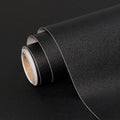 Black Peel and Stick Wallpaper Solid Black Contact Paper - Matte Self