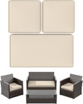 Snubbull 3 Pack Outdoor Patio Seat Cushions Replacement Covers