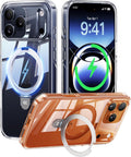 CASEKOO Ultra Magnetic Stand for iPhone 17 Pro Max Case Clear - Never