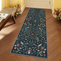 Lahome Insect Botanical 2x6 Washable Rug Runners for Hallways
