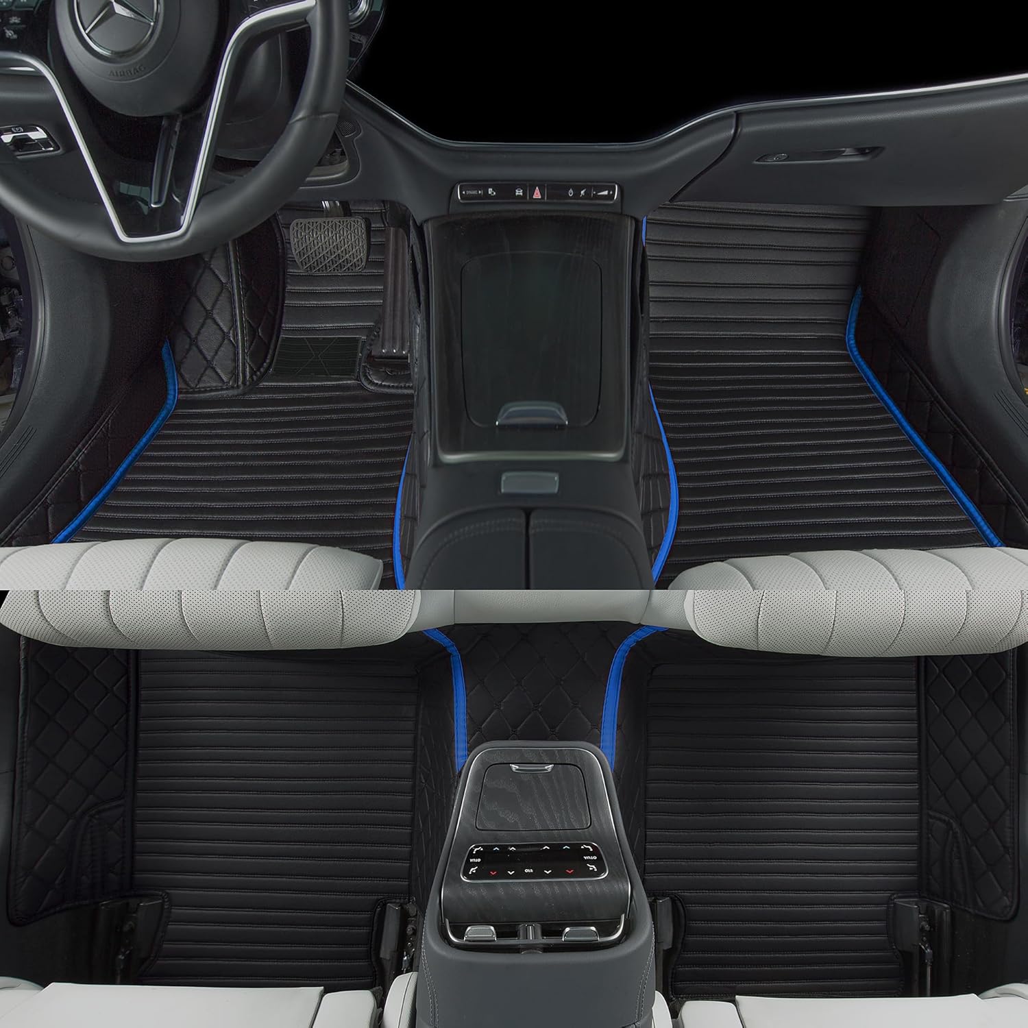 All-Weather Car Floor Mats for 99% Vehicle Models - Custom Fit