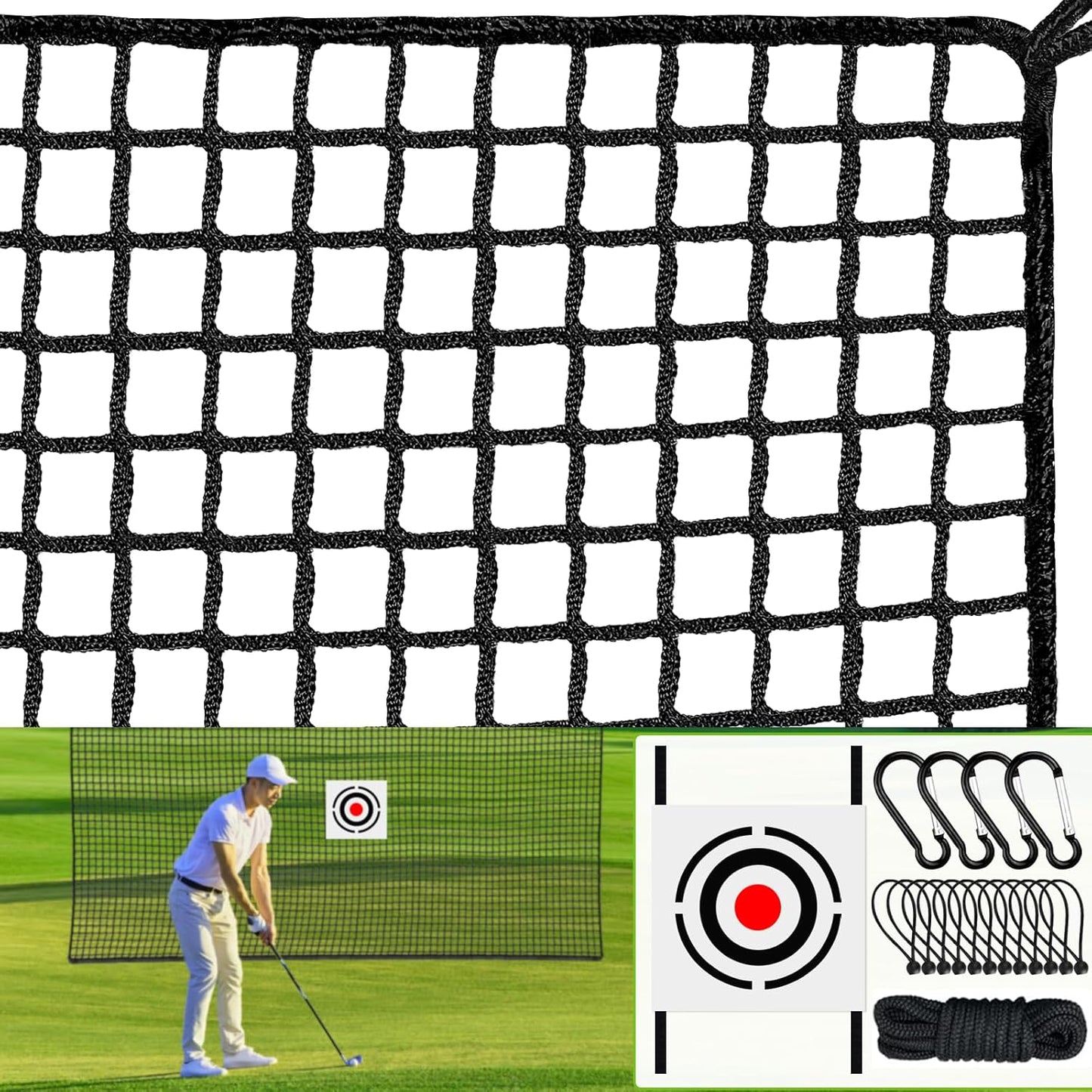 Golf Practice Net - Improve Your Swing Anywhere!