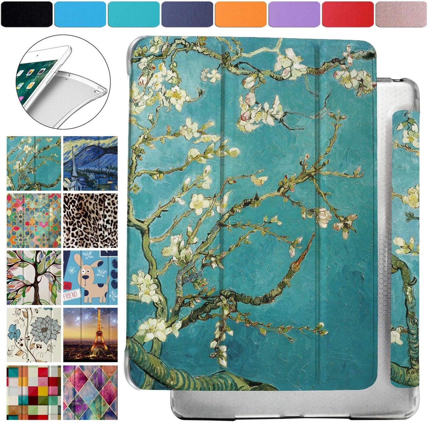 DuraSafe Cases for iPad 2 3 4 Gen - Shock Proof Cover Blossom
