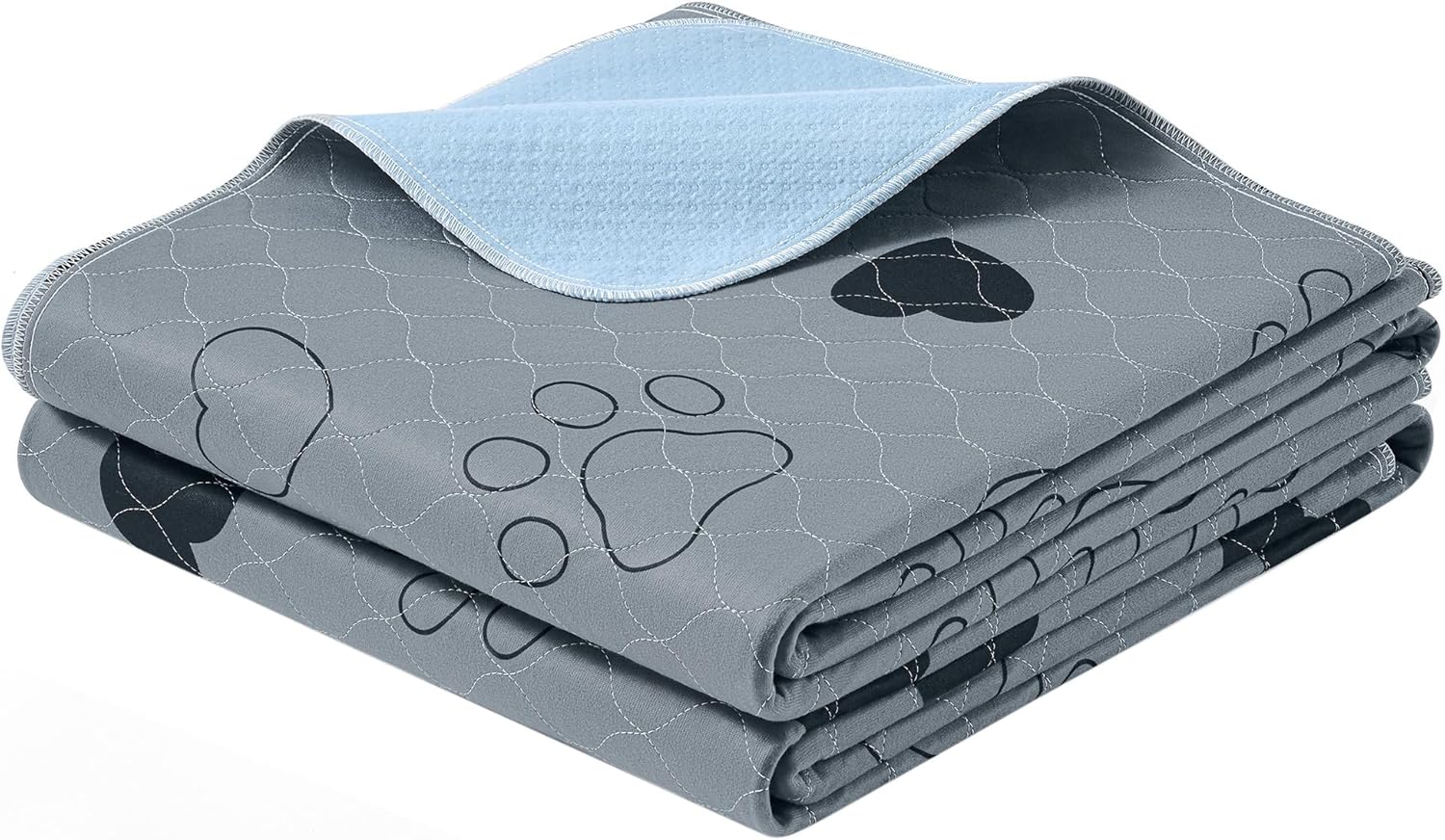 Feandrea Washable Dog Pee Pads, Reusable 72 x 72 in, XXXL