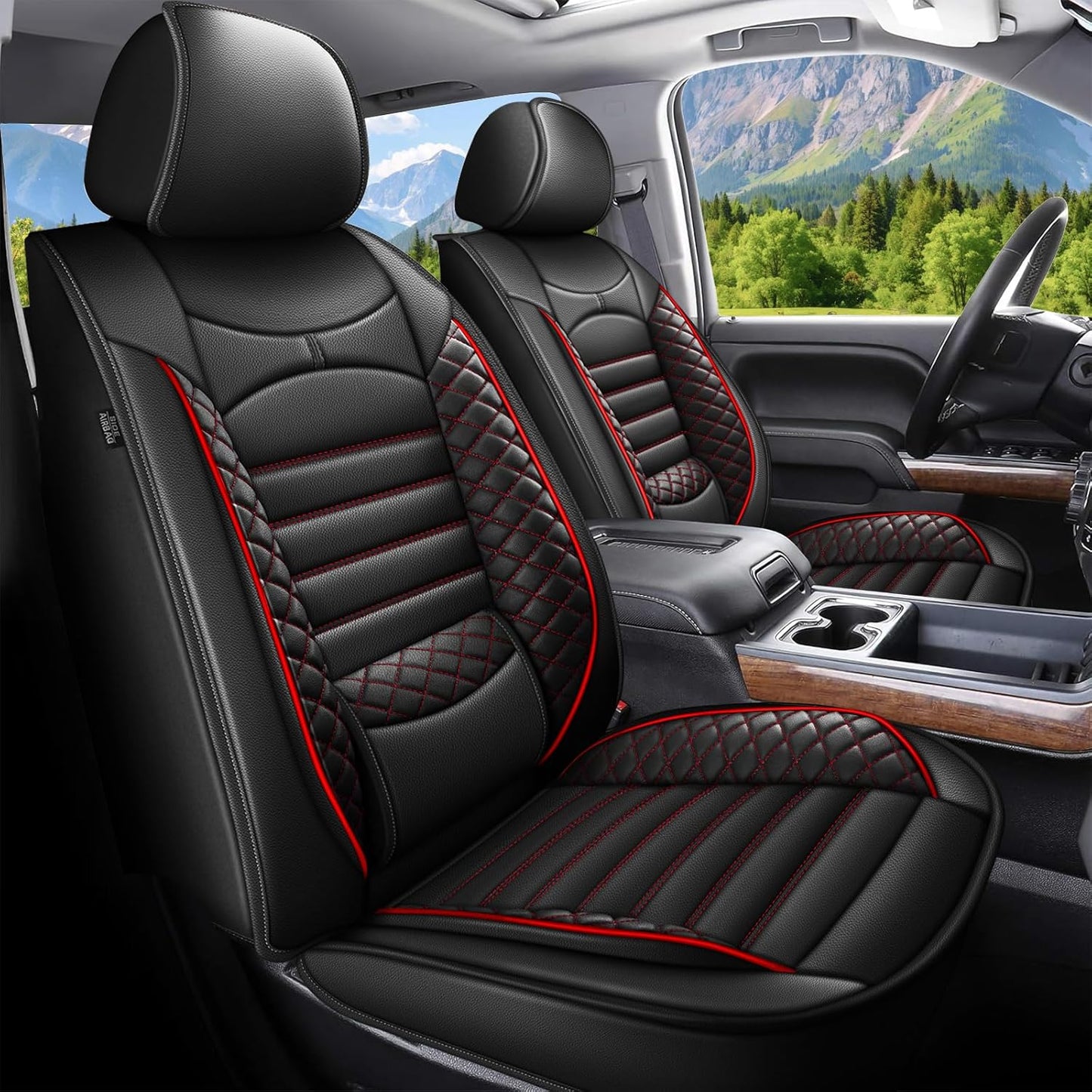 AOMSAZTO Seat Covers for Chevy Silverado 2007-2026 Full Set