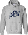 UGP Campus Apparel NCAA Primary Logo Hoodie - Soft Unisex Fit design