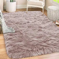 Gorilla Grip Fluffy Faux Fur Rug 3x5 - Plush 2in Pile Comfort
