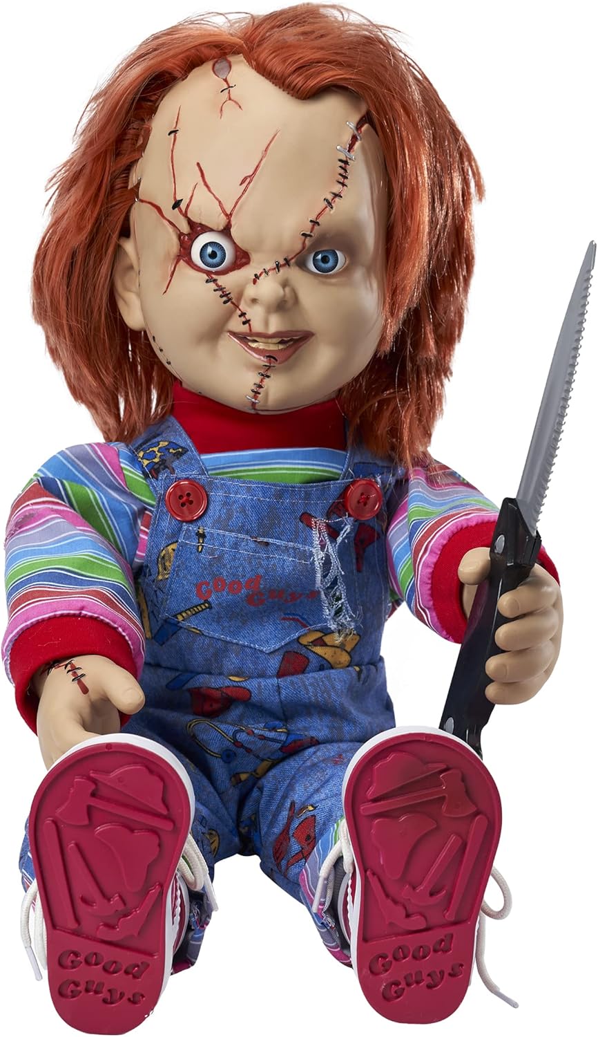 Talking Chucky Doll - 24 inch Multicolor Horror Collectible