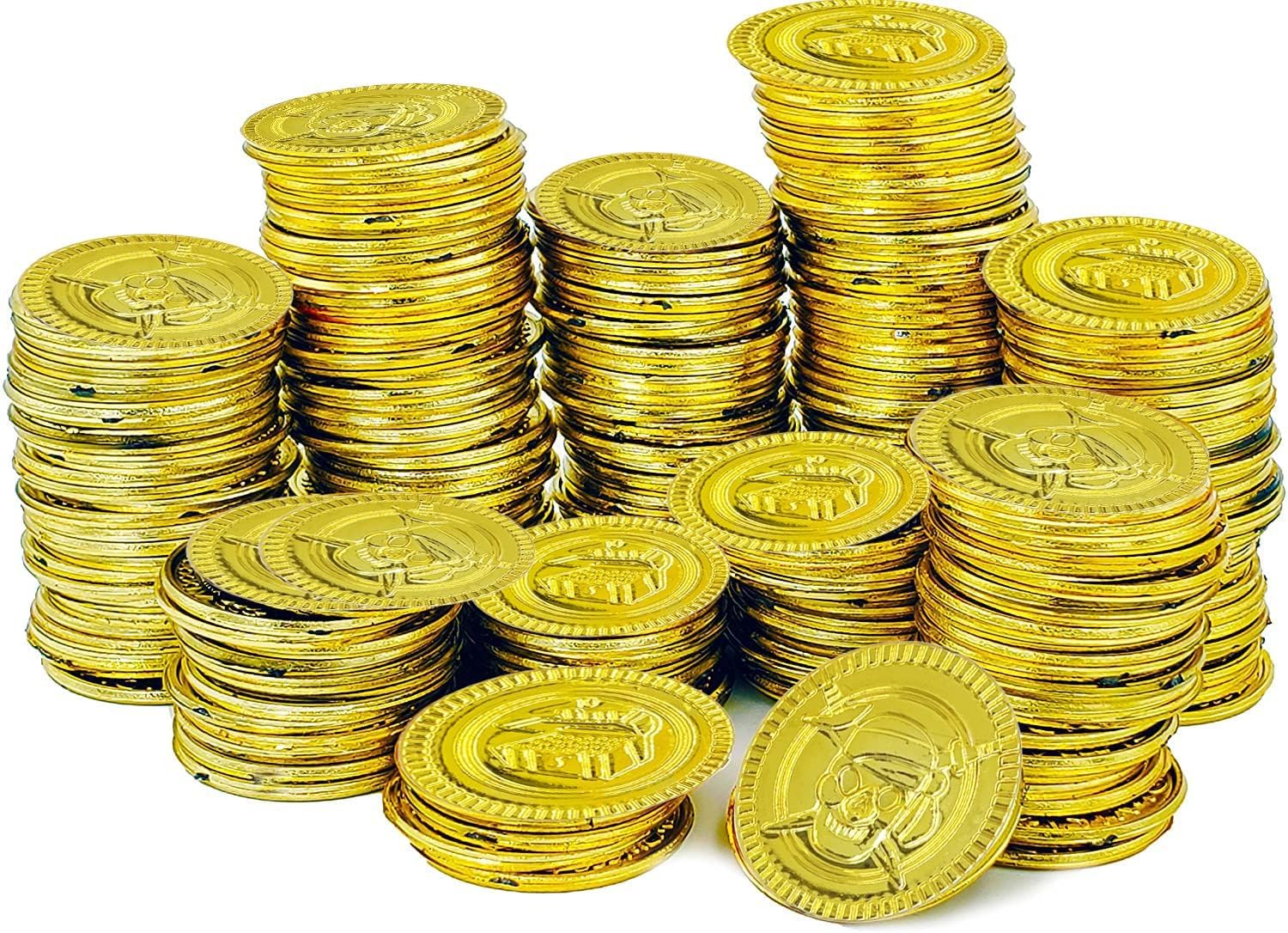 St. Patrick's Pirate Gold Coins for Kids Parties and Fun