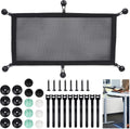 Under Desk Cable Management Net for Sit Stand Desk - Large Cord
