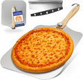 Large Pizza Peel 16 in - Extra Large Metal Pizza Peel with Folding