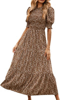Comfortable BTFBM Women's Casual Dress for Spring and Summer Fun