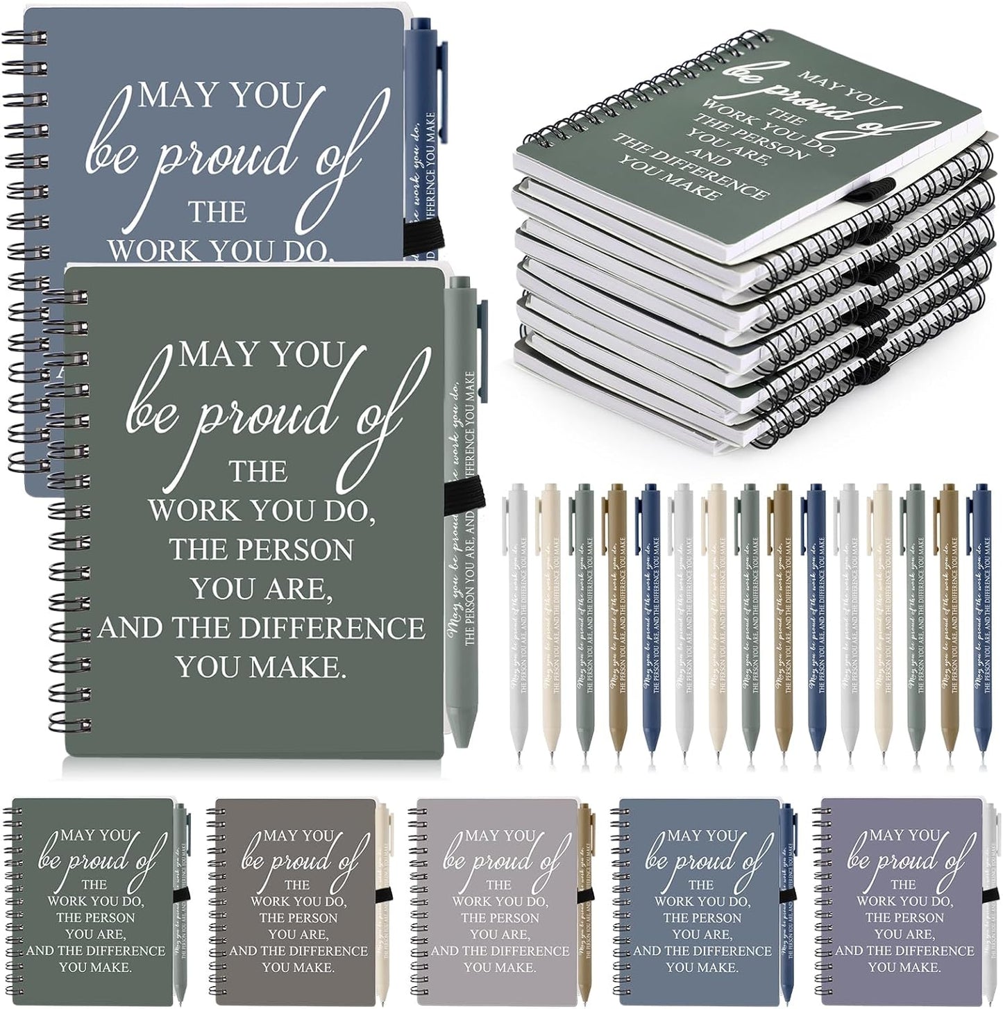 Honoson Employee Appreciation Gifts Notebooks and Pens Set