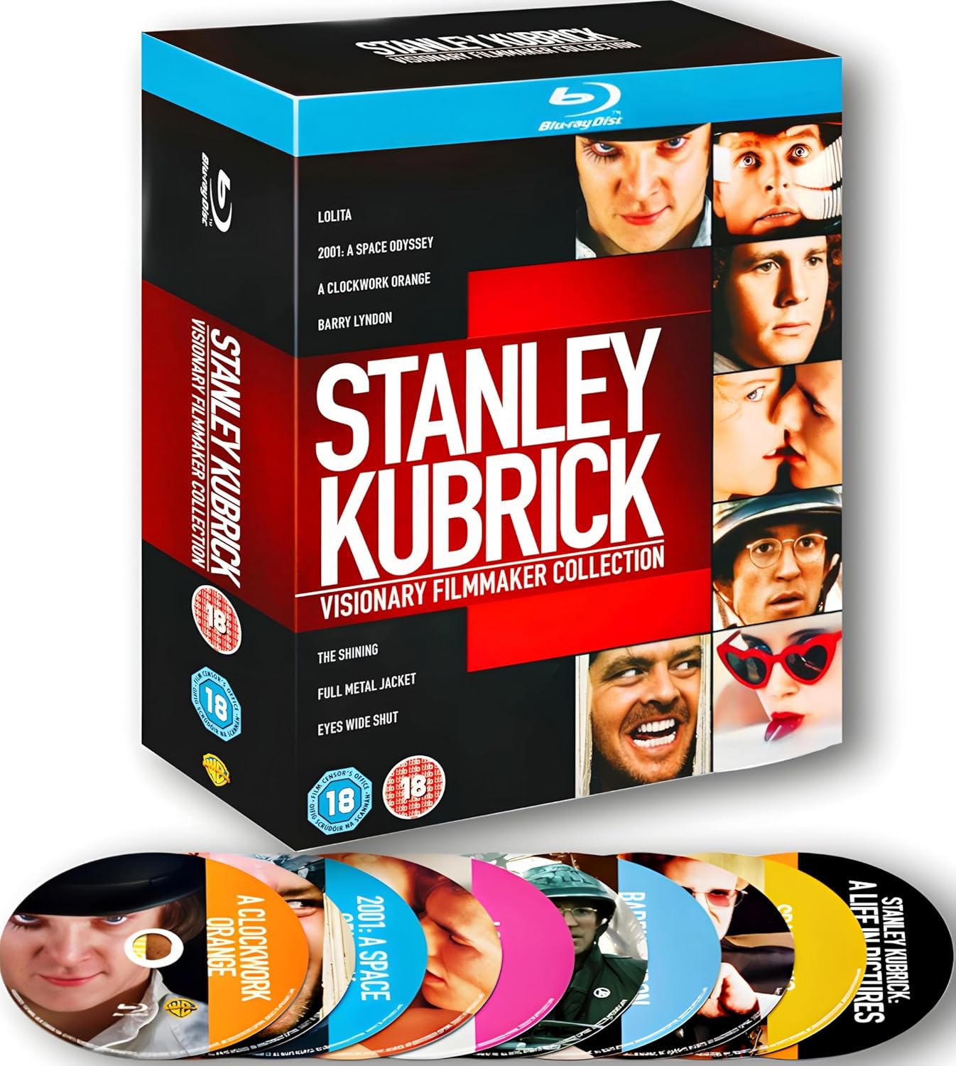 Stanley Kubrick: Visionary Filmmaker 9-Movie Collection on Blu-ray