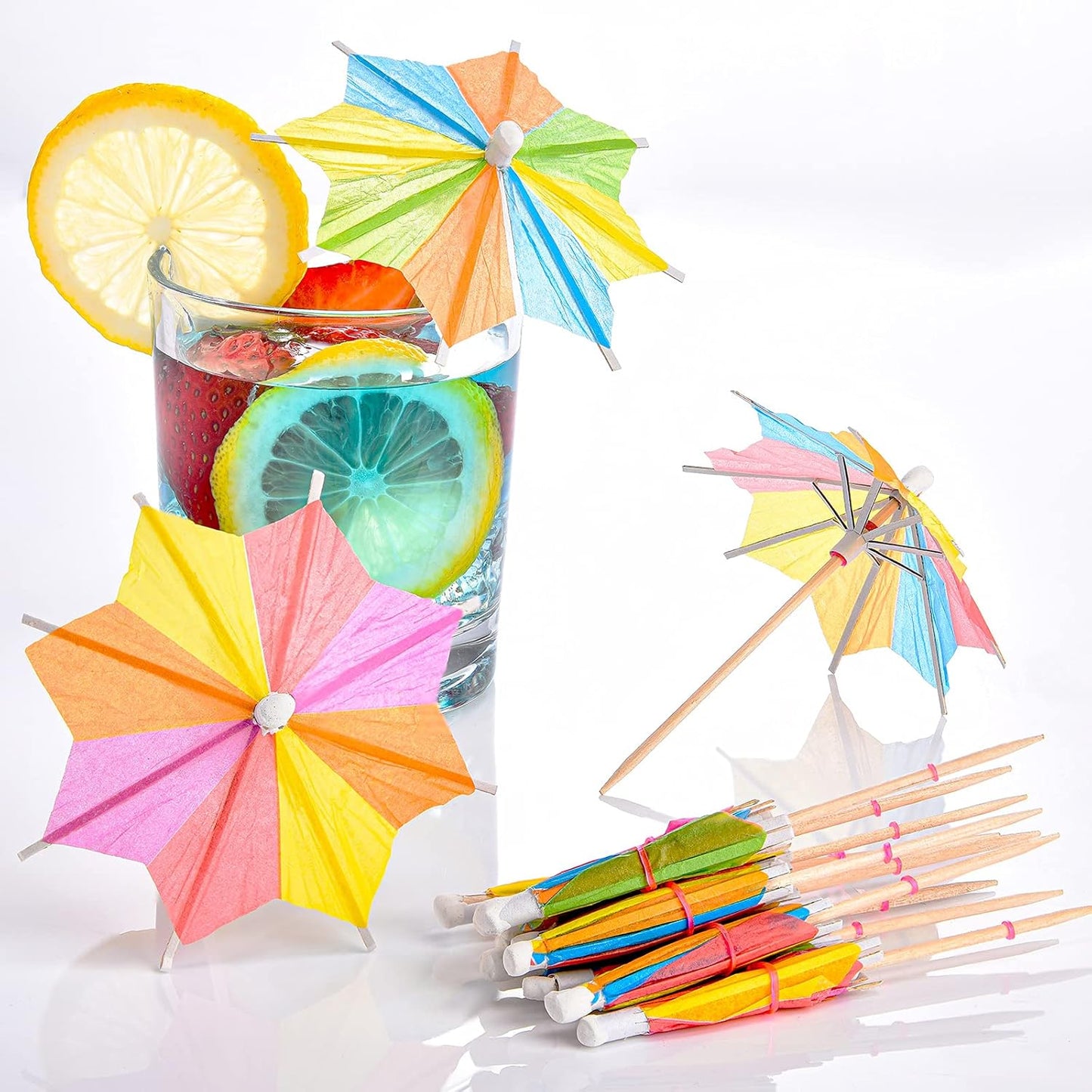 150 Handmade Cocktail Parasol Picks