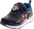 Boys Paw Patrol Light Up Sneakers - Navy Yellow Toddler