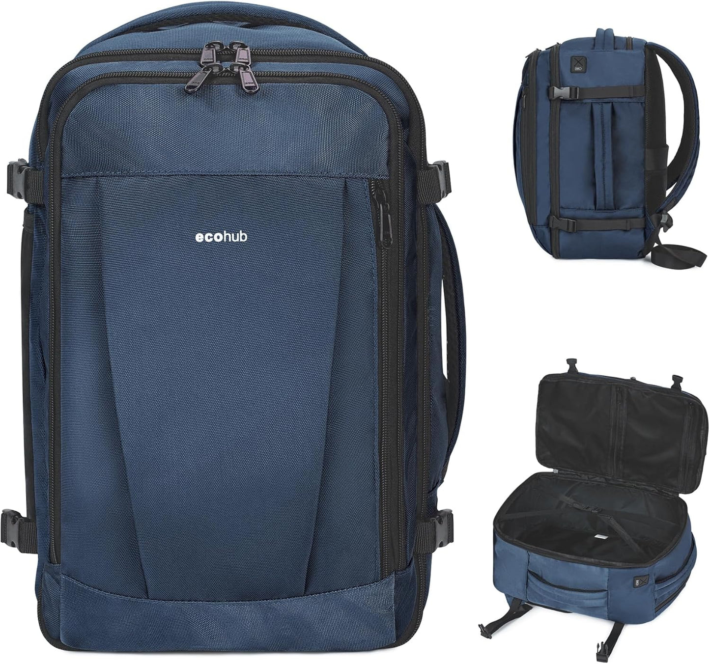 ECOHUB Travel Backpack for Spirit Airlines Carry On Bag