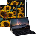 Galaxy Tab A9 Plus Case with Detachable Keyboard - 360 Rotation Stand