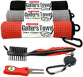 Ultimate Golf Gift Set - 3 Towels, Divot Tool, Ball Marker