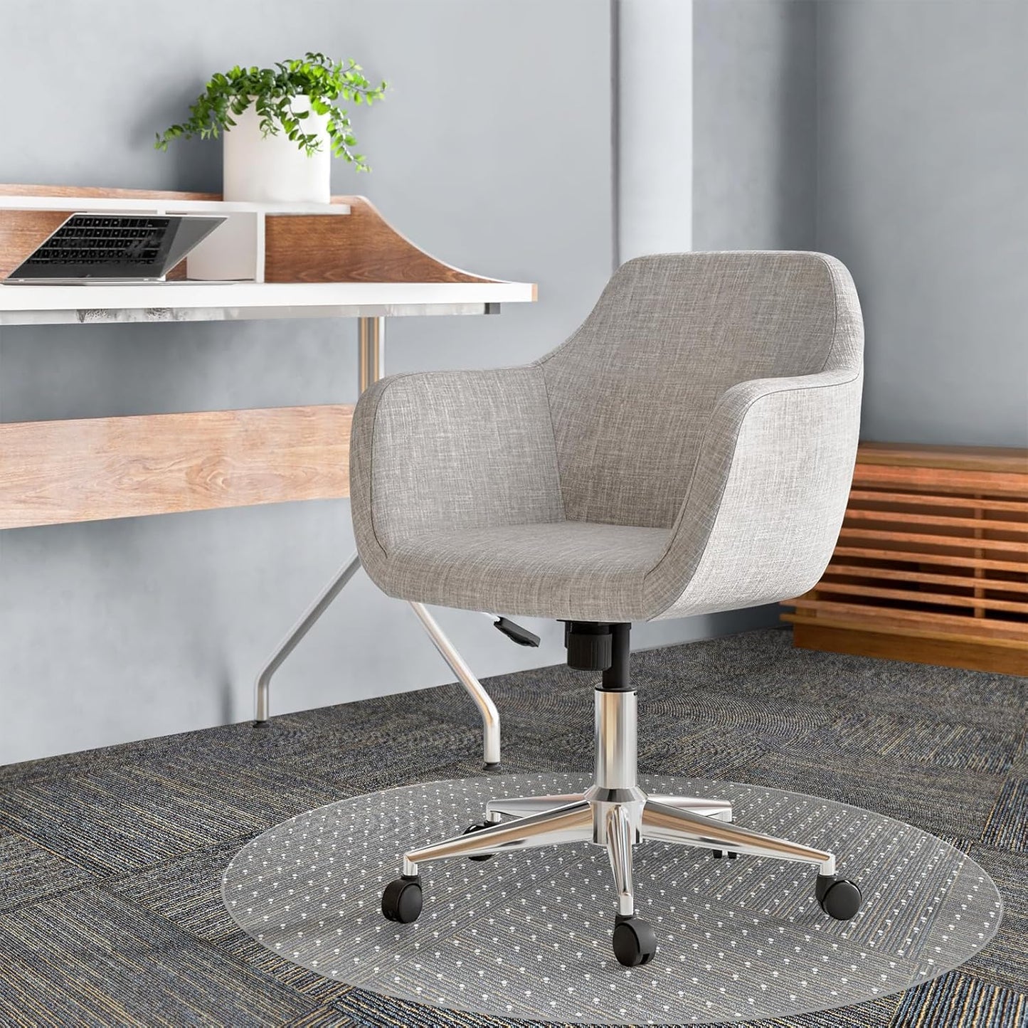 Office Chair Mat Carpet Protector for Low-Pile Carpets 36in x 48