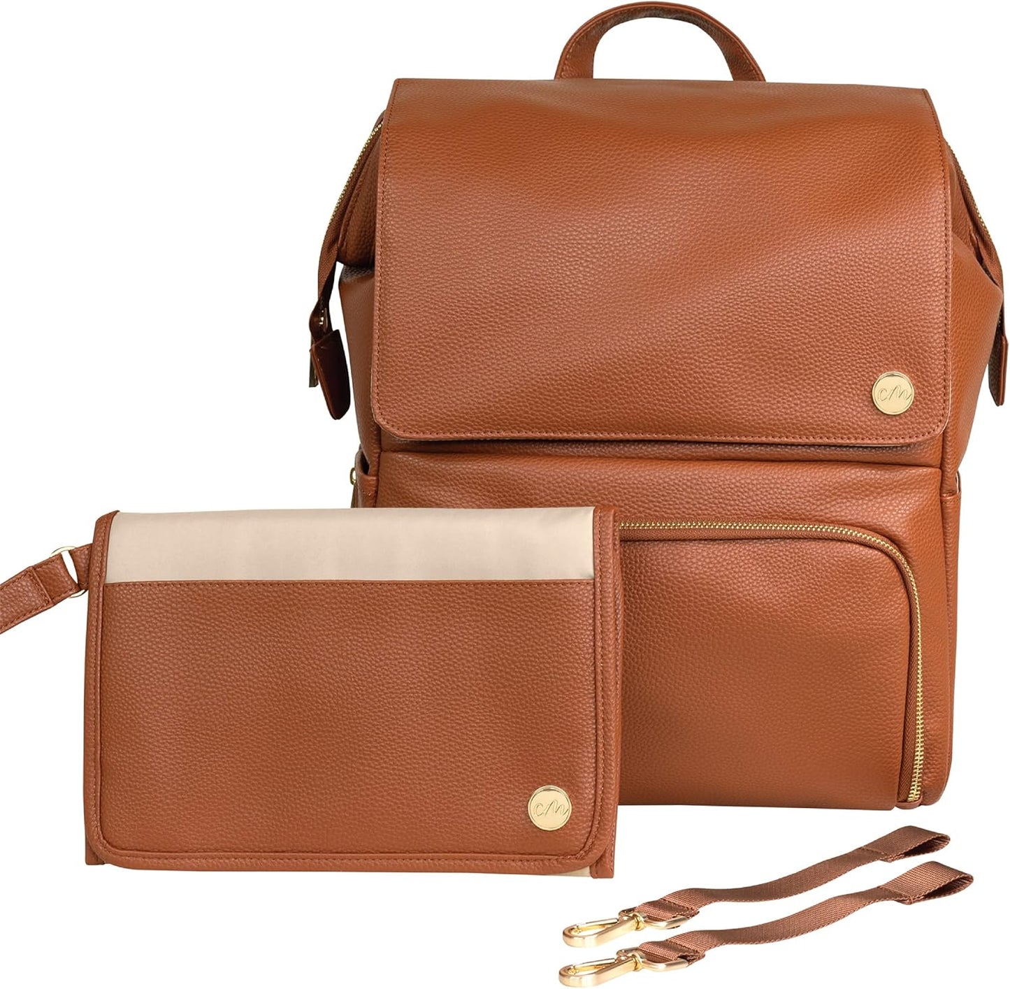 CleverMade Diaper Bag Backpack with Changing Pad & Straps