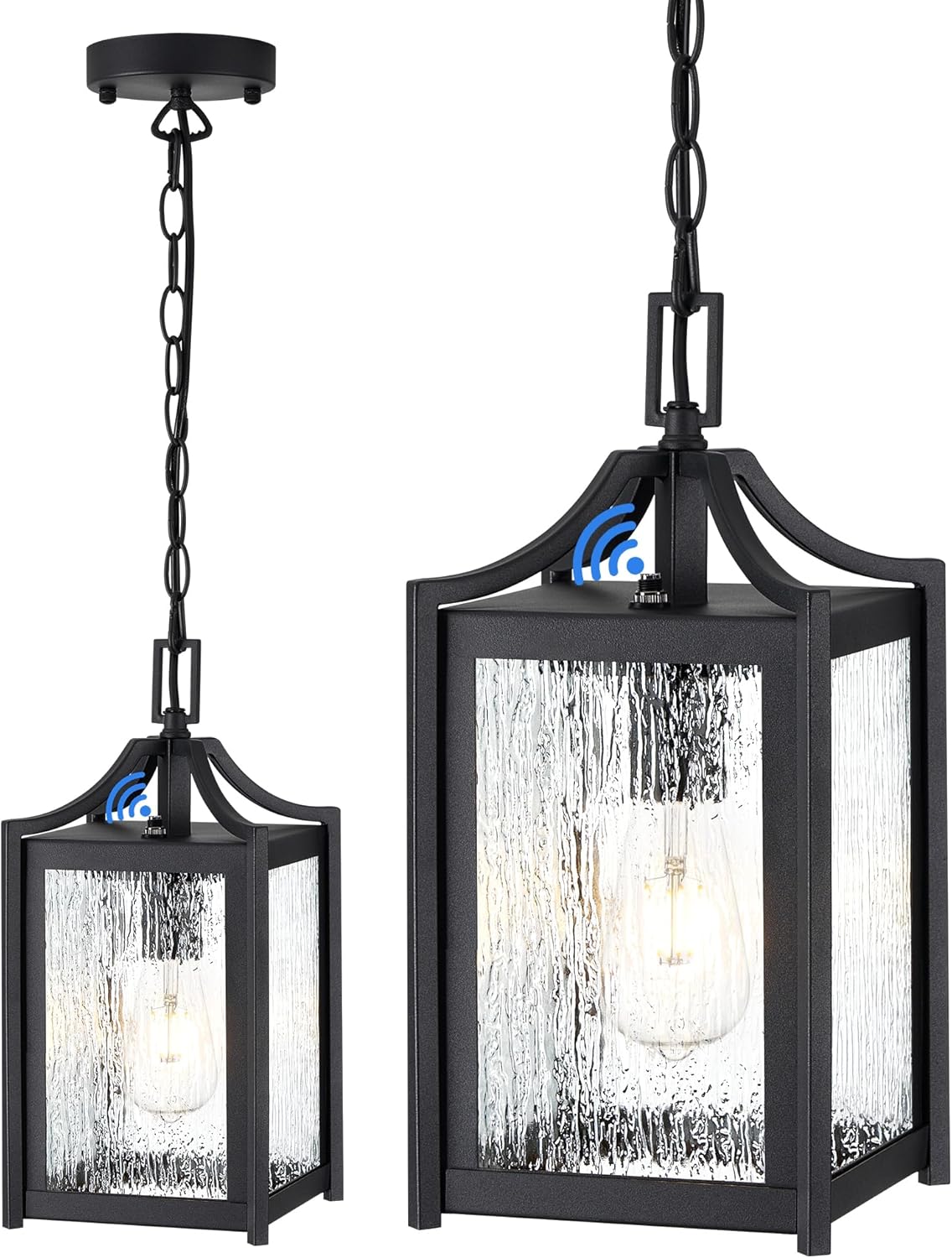 Dusk to Dawn Outdoor Pendant Lights for Modern Porch Lighting