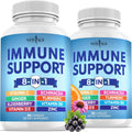 NEW AGE 8 in 1 Immune Support Booster Capsules - High Potency
